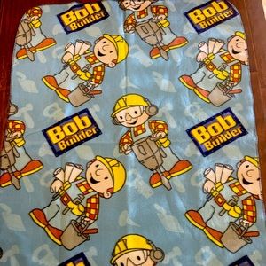Bob the builder blanket toddler small kids throw